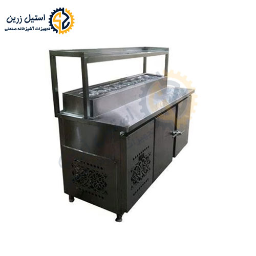 بار استیشن - کانتر نوشیدنی سرد (کوکتل) | استیل زرین