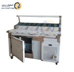 تاپینگ زیر فریزر در ابعاد 120،150 و 150 سانتی | استیل زرین
