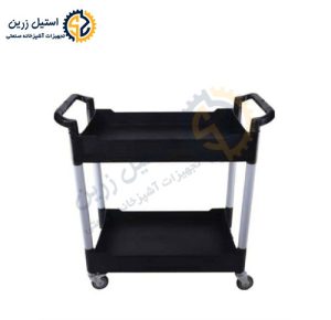 ترولی پلاستیکی رستوران | تجهیزات آشپزخانه صنعتی استیل زرین