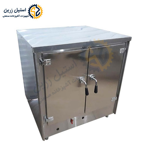 دمکن برنج دو درب | وارمر غذا، فر دم کن برنج | قیمت و خرید مستقیم از تولید کننده