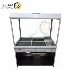 فر ساندوچی 6 کاره | خرید مستقیم از تولید کننده | استیل زرین