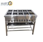 اجاق کته پز صنعتی | استیل زرین | تجهیزات آشپزخانه صنعتی