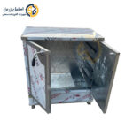 گرمخانه غذا صنعتی پرسنلی 60 نفره گازی | استیل زرین