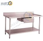 میز کار 150 سانتی متر کشو دار - طراحی و ساخت سفارشی