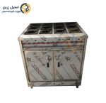 کته پز 9 شعله فردار | استیل زرین