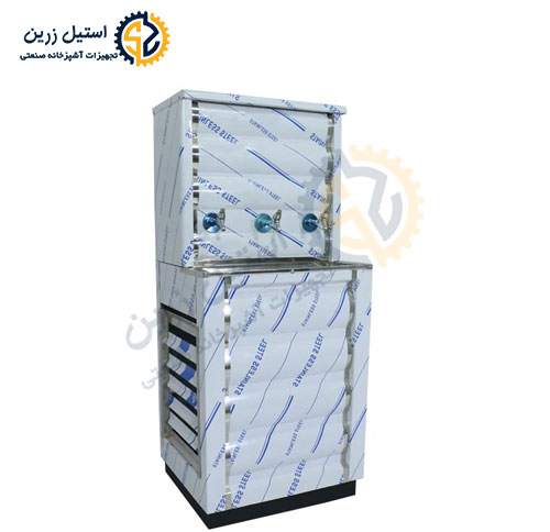 آبسردکن سه شیر | برند استیل زرین