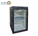 فریزر تک درب 5 فوت درب شیشه ای