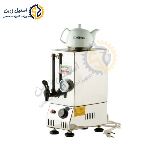 سماور برقی تک جداره 10 لیتری آپوراک | استیل زرین
