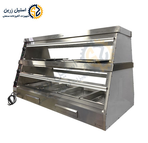 دیسپلی مرغ سوخاری مستر خرید + قیمت در فروشگاه استیل زرین