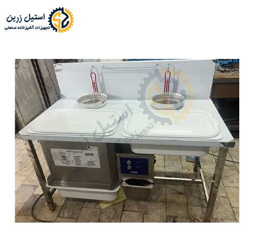 میزبردینگ دو لگن موتور دار برقی | خرید + قیمت، استیل زرین