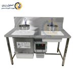 میز بردینگ دو لگن موتور دار برقی | خرید + قیمت، استیل زرین