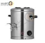 سماور 10 لیتری و 6 لیتری برقی صنعتی | استیل زرین